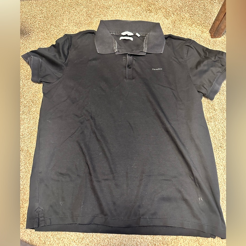Two Calvin Klein Polo Shirts - Picture 6 of 7